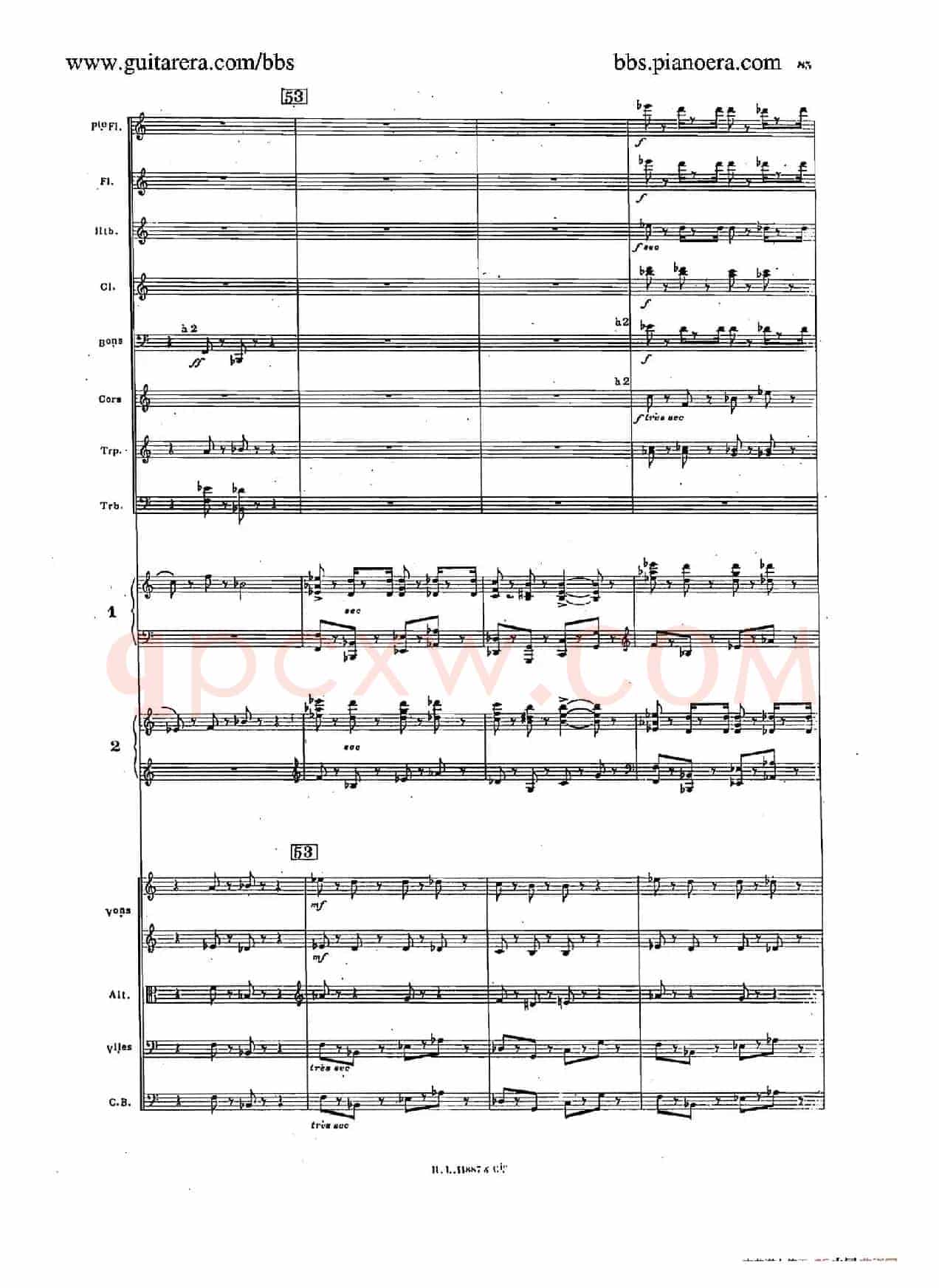 Concerto for 2 Pianos in d Minor(d小调双钢琴协奏曲·总谱)
