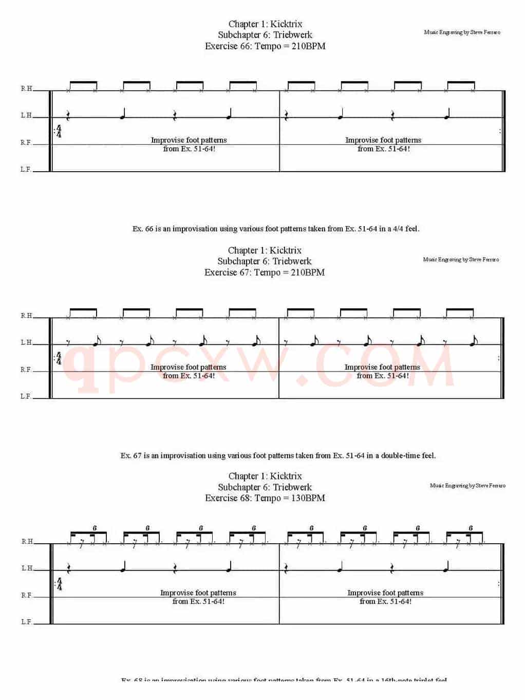Thomas Lang - Creative Coordination（架子鼓双踩教程 P1—25）