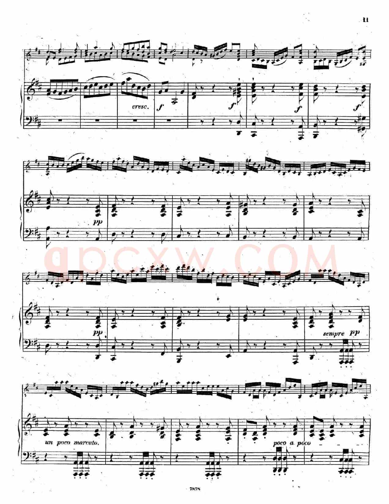 CHACONNE（恰空舞曲）（门德尔松改编版）