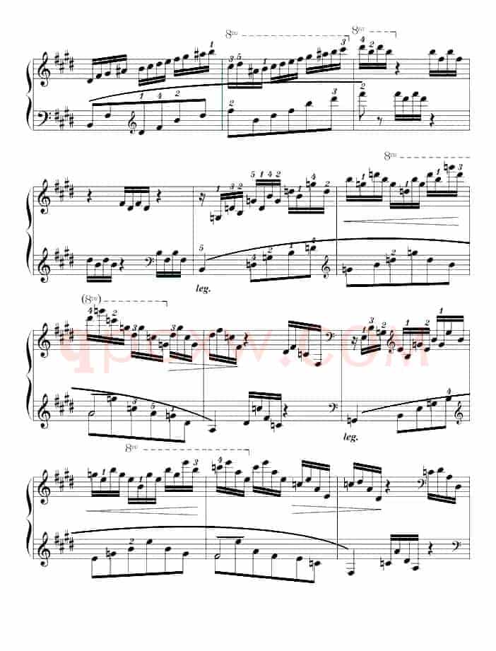 练习曲op.73 no.1