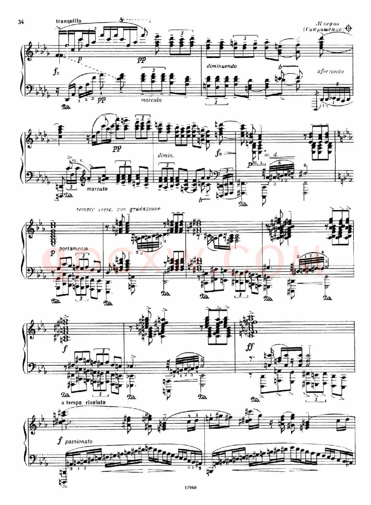 Piano Concerto No.2 in c Minor Op.50(c小调第二钢琴协奏曲·Ⅰ·双钢琴)