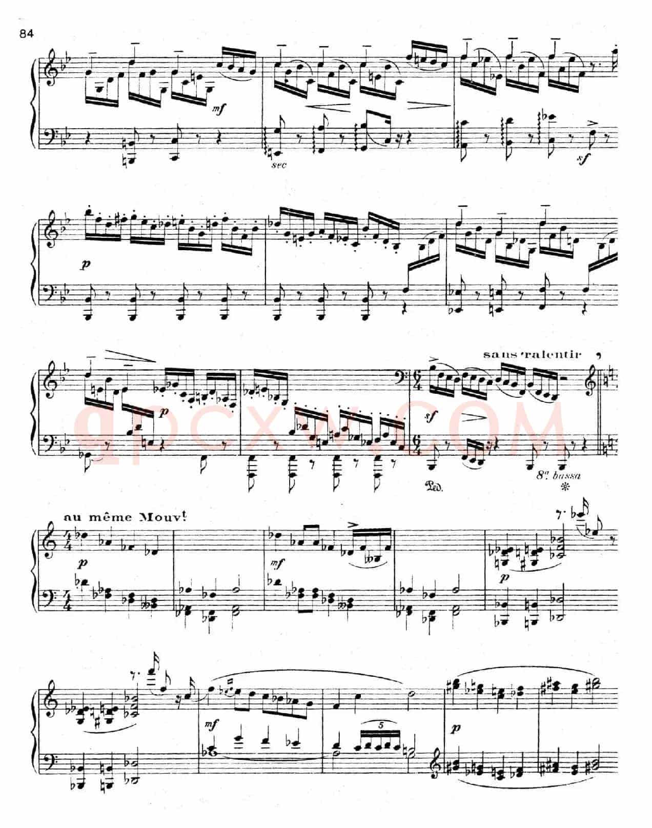 Presto in B-Flat Majo（降B大调急板）
