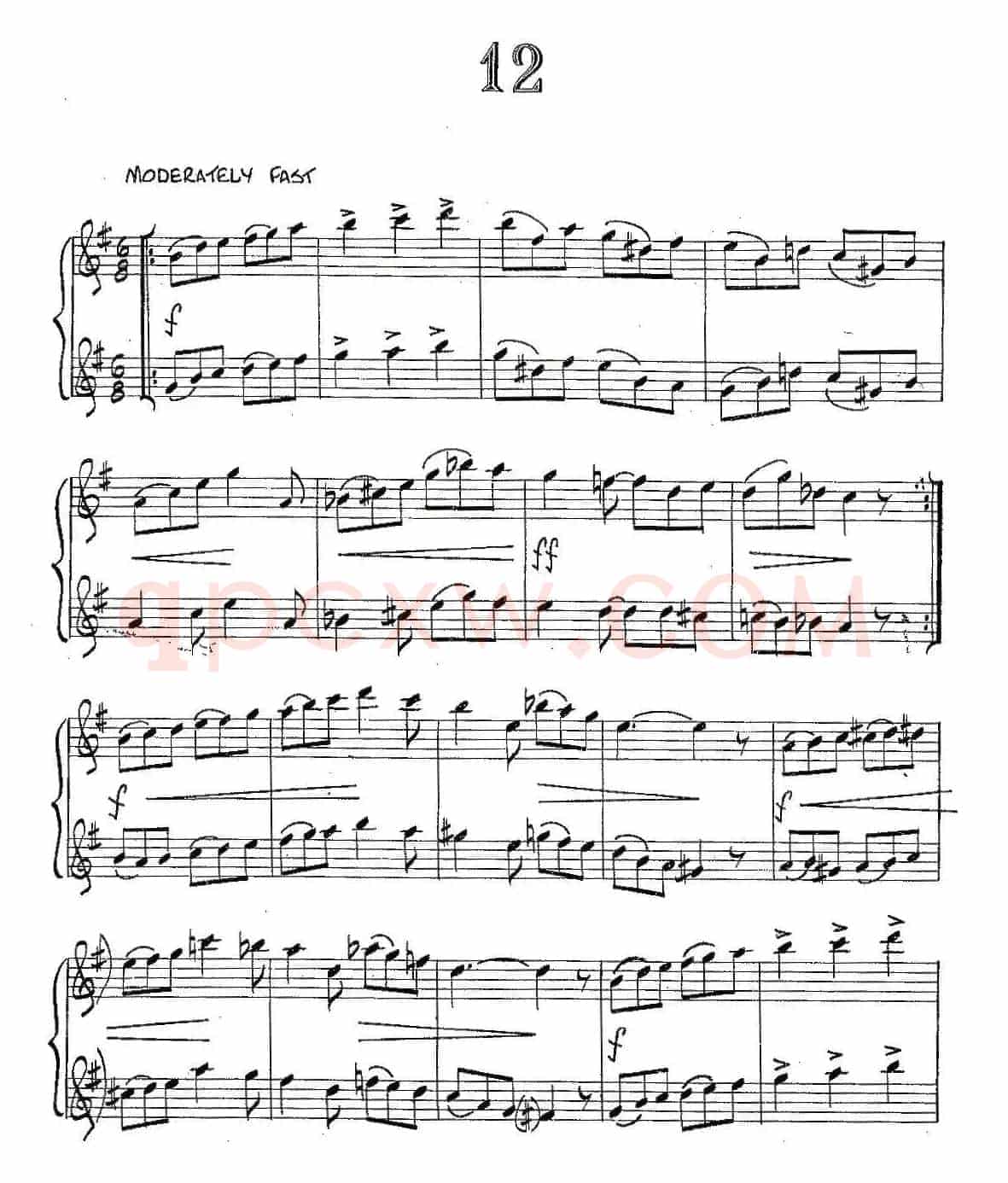 Jazz Conception For Saxophone Duets - 12（二重奏）