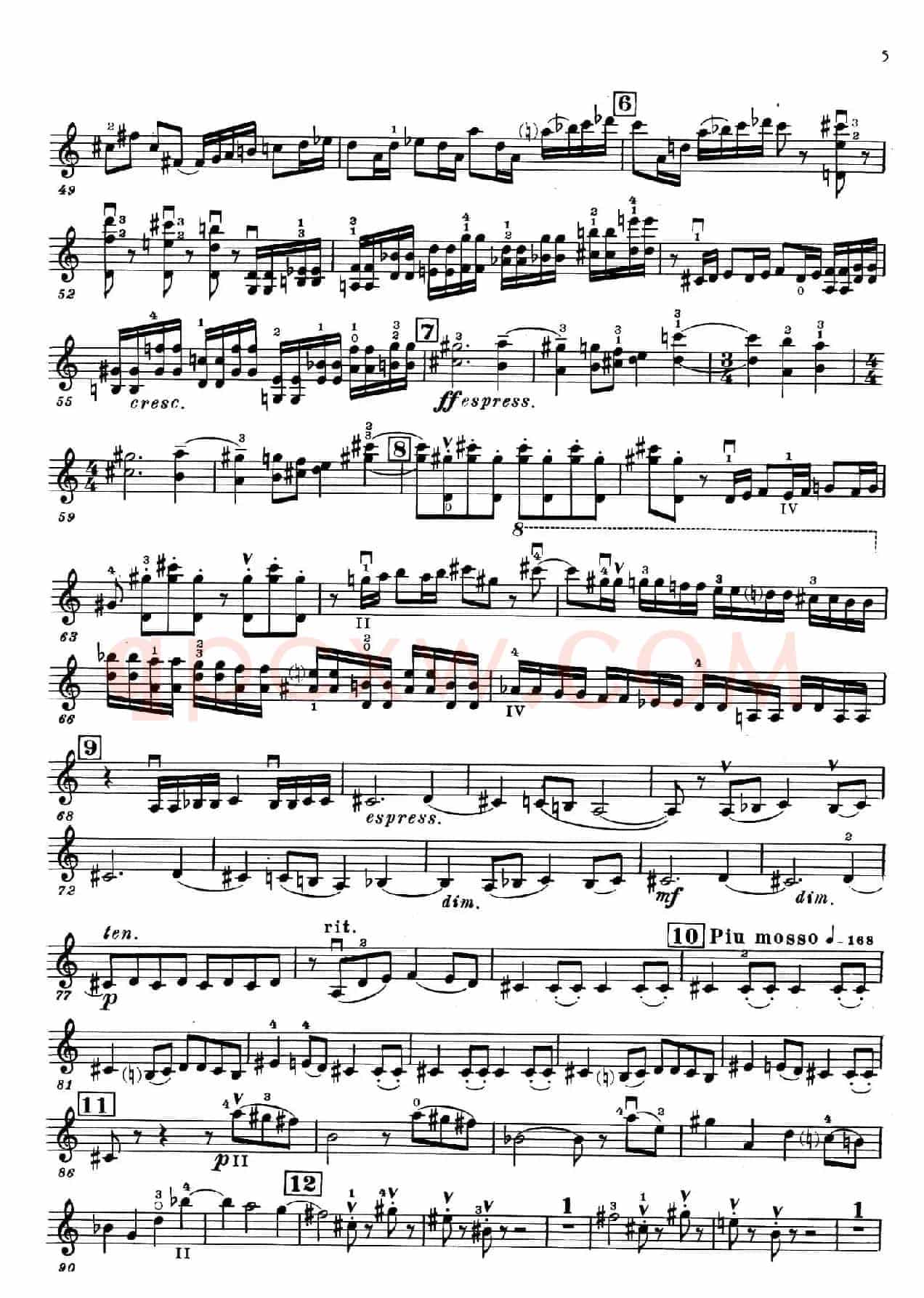 Concerto Op.129 No.2（第二小提琴协奏曲）
