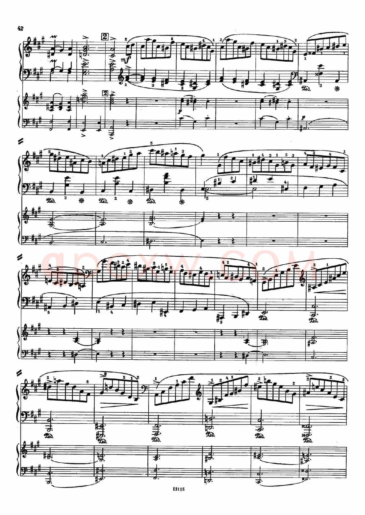 Piano Concerto in a Minor Op.54（a小调钢琴协奏曲·双钢琴）