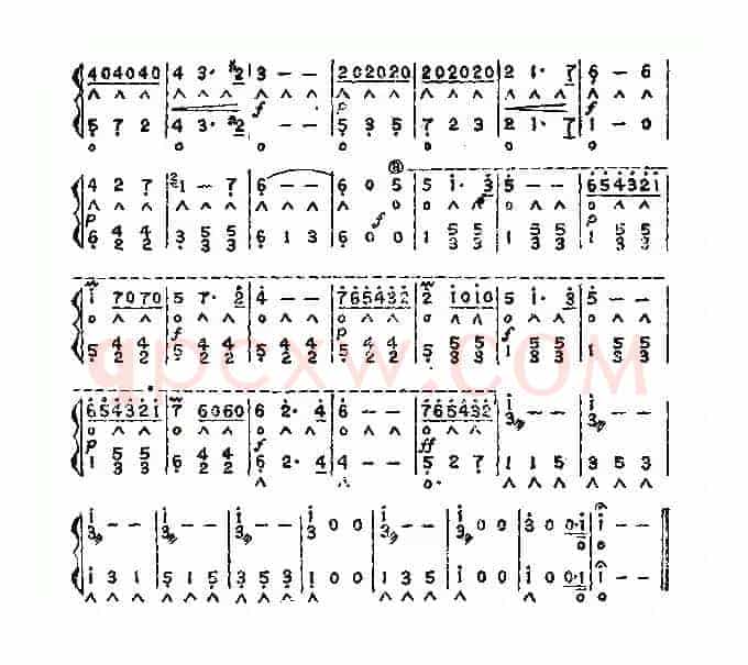 多诺河之波（二重奏）