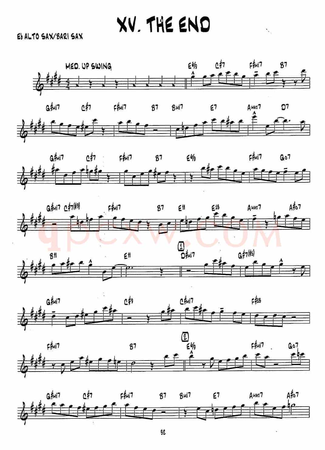 THE END（15首爵士练习曲之15）
