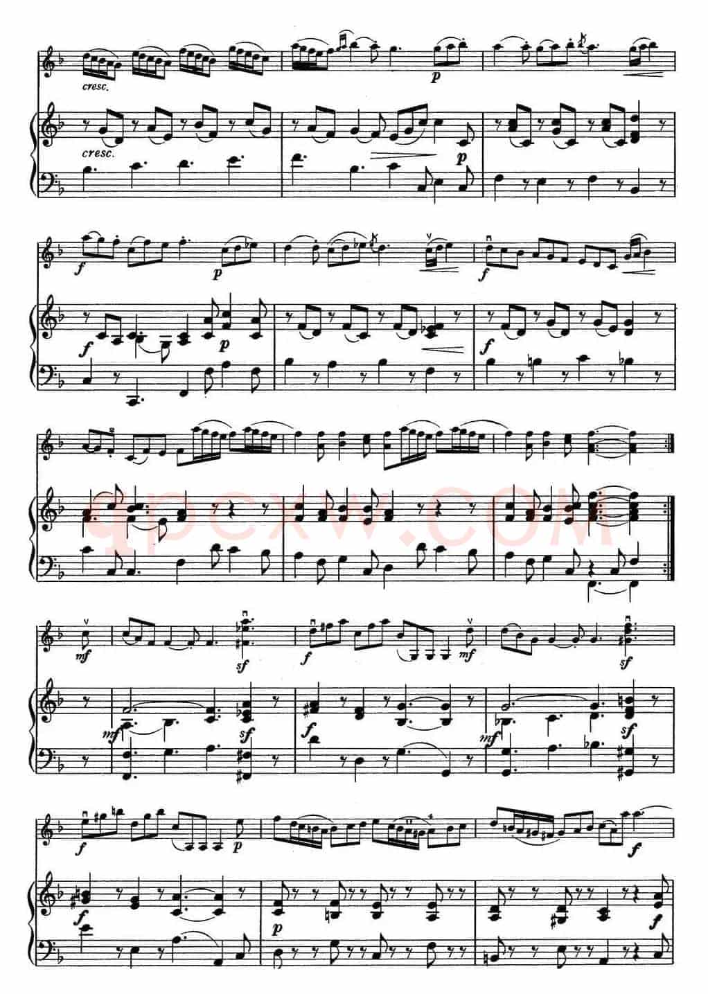 铃木小提琴教材第五册（Suzuki Violin School VOLUME 5)(小提琴+钢琴伴奏）