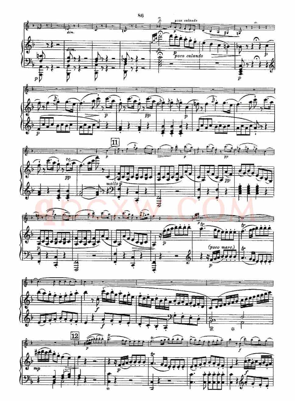 Mozart - Violin Sonata No.7, KV. 376（第七小提琴奏鸣曲）