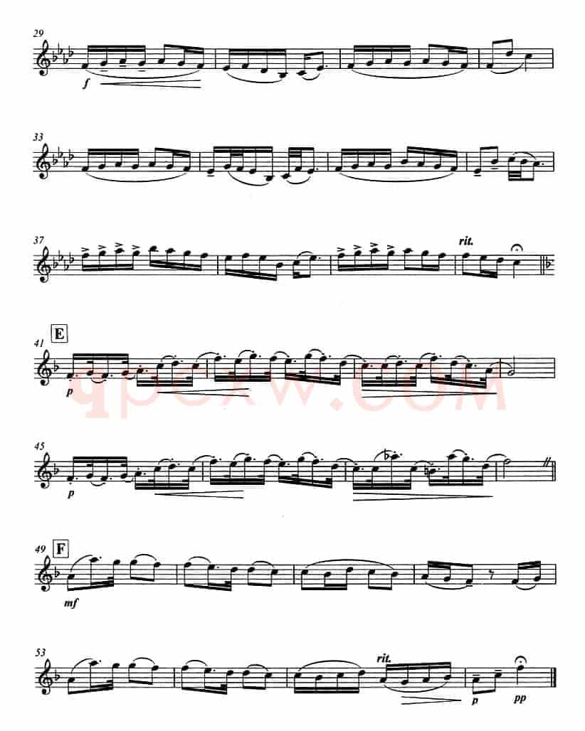 古典小品：诙谐曲（小号）