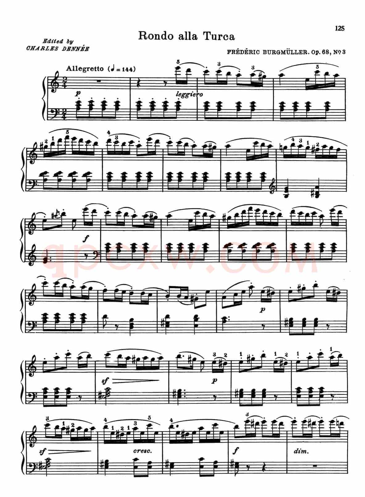 Rondo Alla Turca Op.68 No.3
