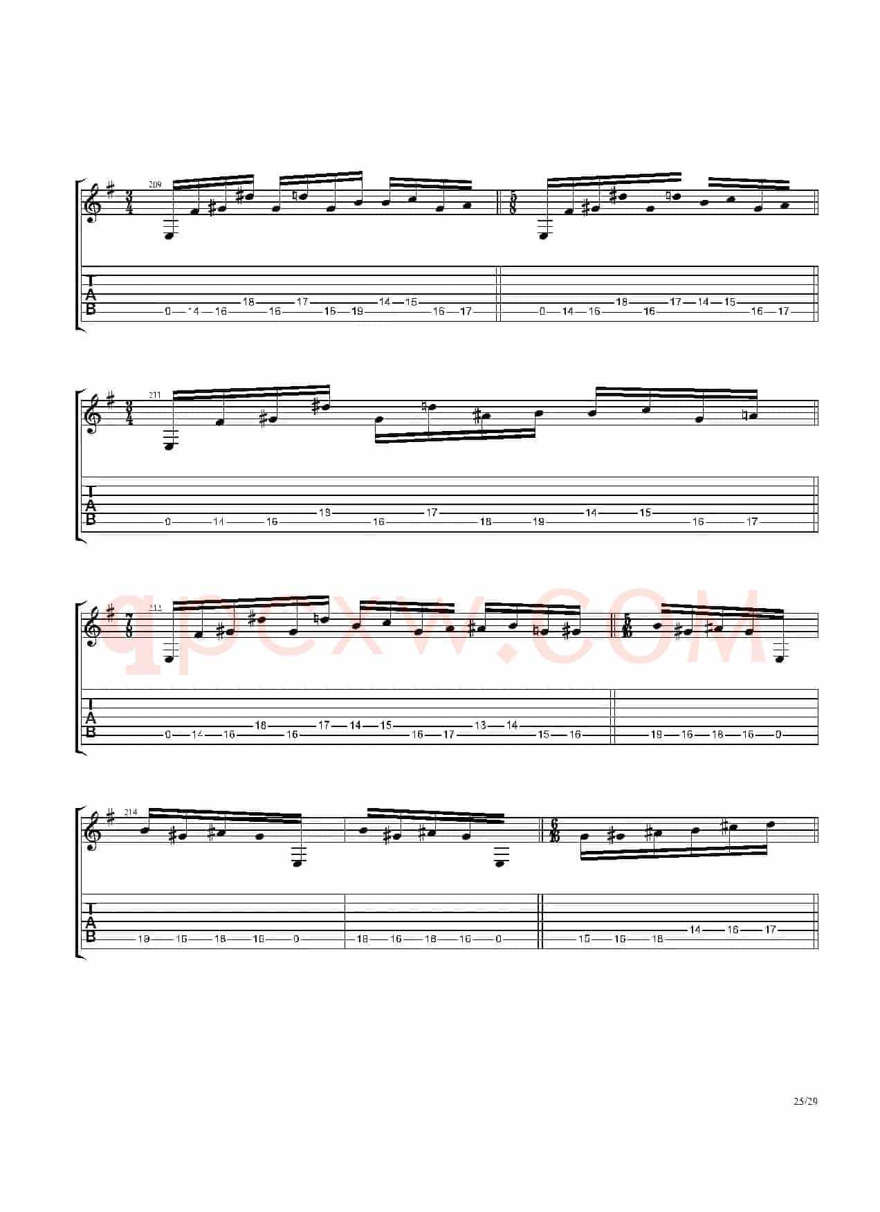 The Dance Of Eternity（吉他独奏）