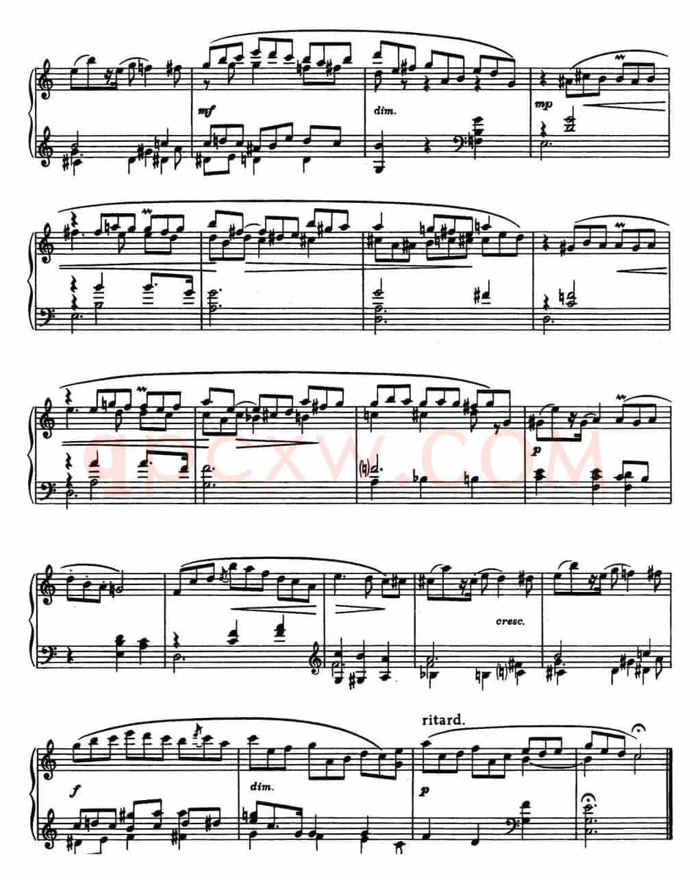 9首玛祖卡舞曲 Op.25（No.2）