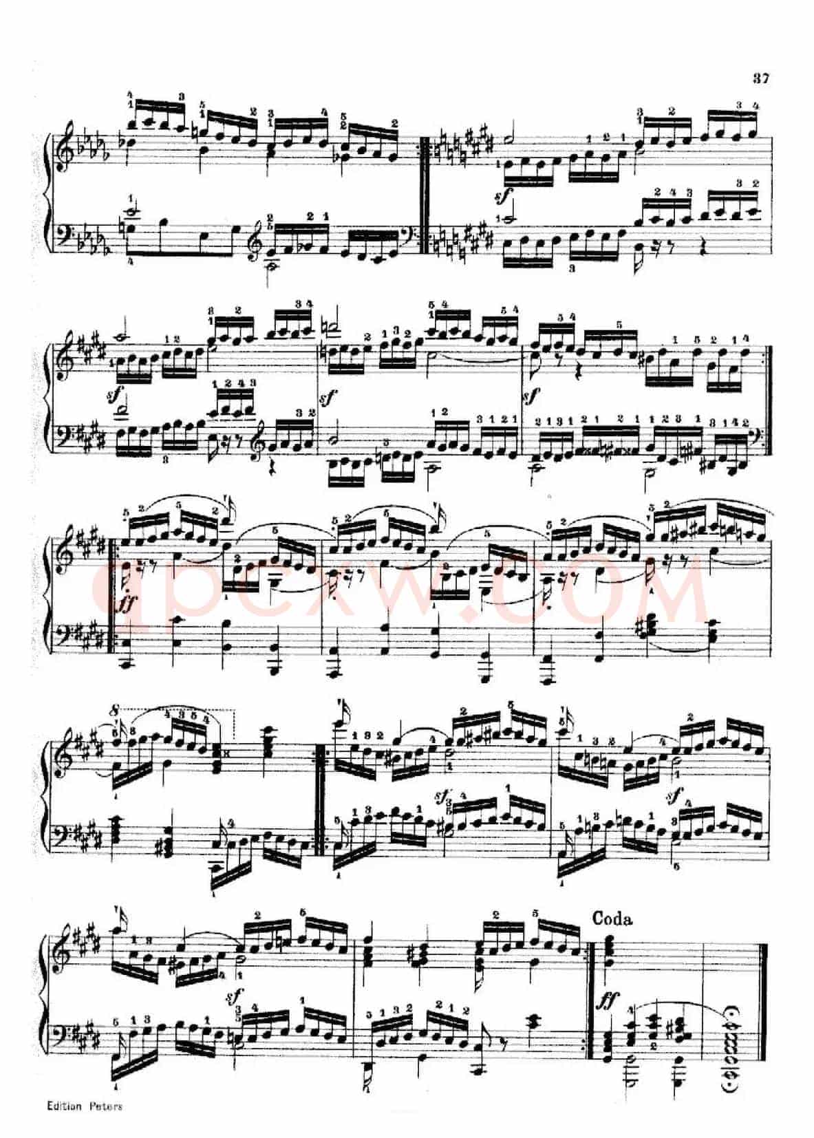 School of the Virtuoso Op.365(60首钢琴高级练习曲·14)