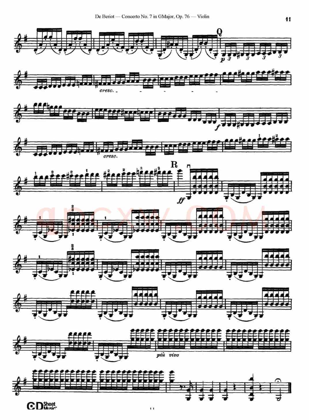 G大调第七协奏曲（Concerto No.7 in G Major）Op.76