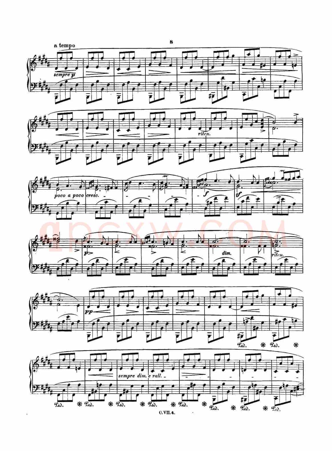 肖邦 钢琴谐谑曲 Chopin Scherzo(No.1 b小调,Op.20)