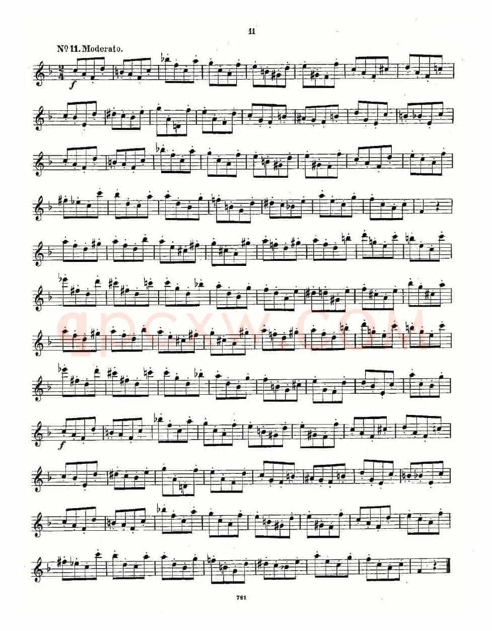18 kleine Studien.Op.41