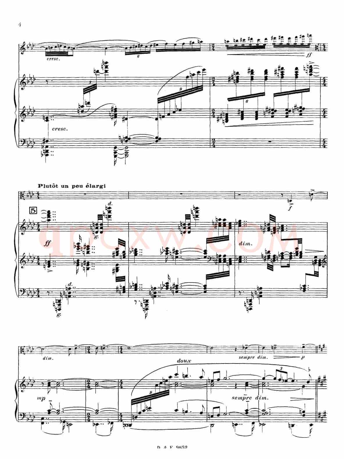 传奇 Op.66（中音萨克斯+钢琴伴奏）