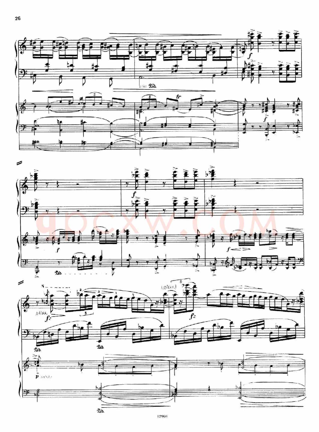 Piano Concerto No.2 in c Minor Op.50(c小调第二钢琴协奏曲·Ⅰ·双钢琴)
