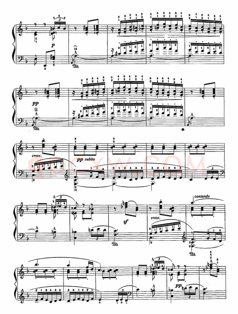 现代钢琴曲：28、东方