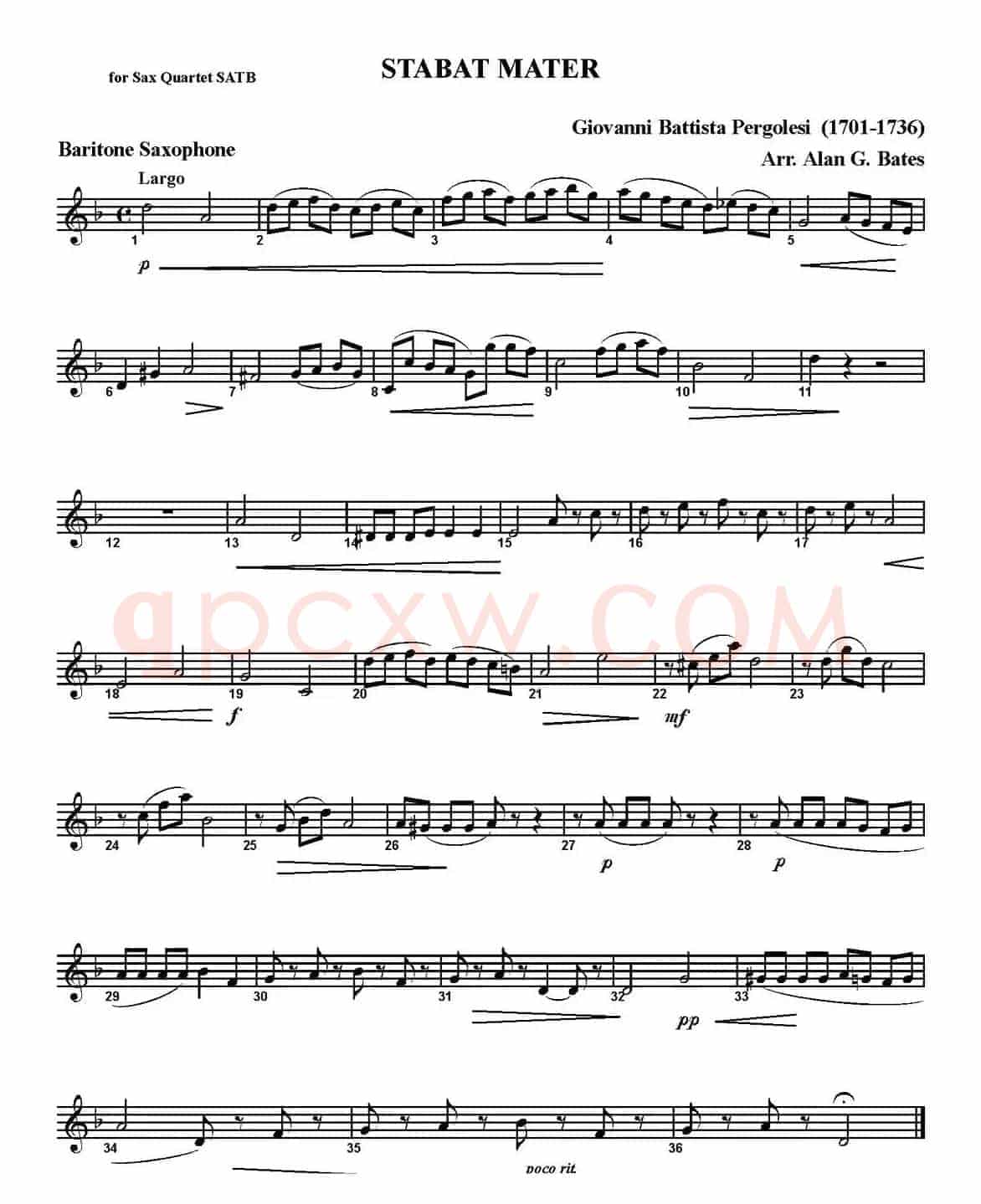 STABAT MATER（四重奏）