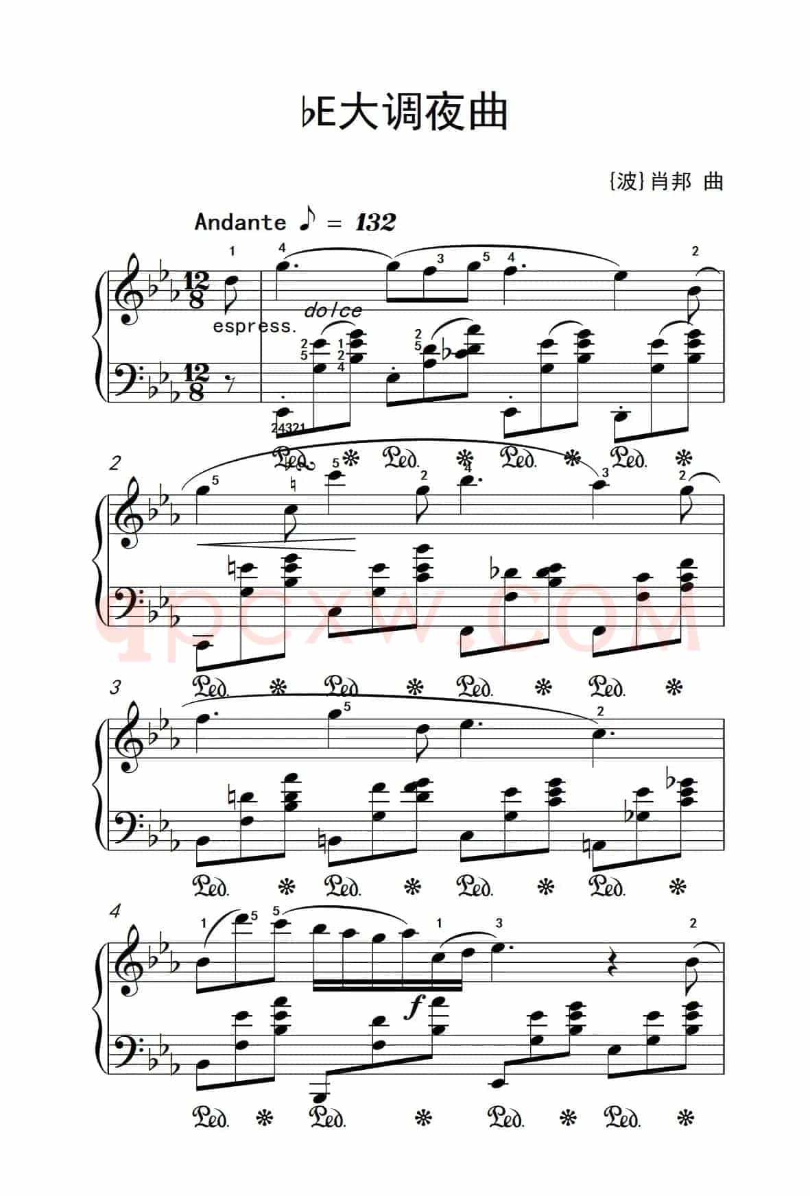 bE大调夜曲