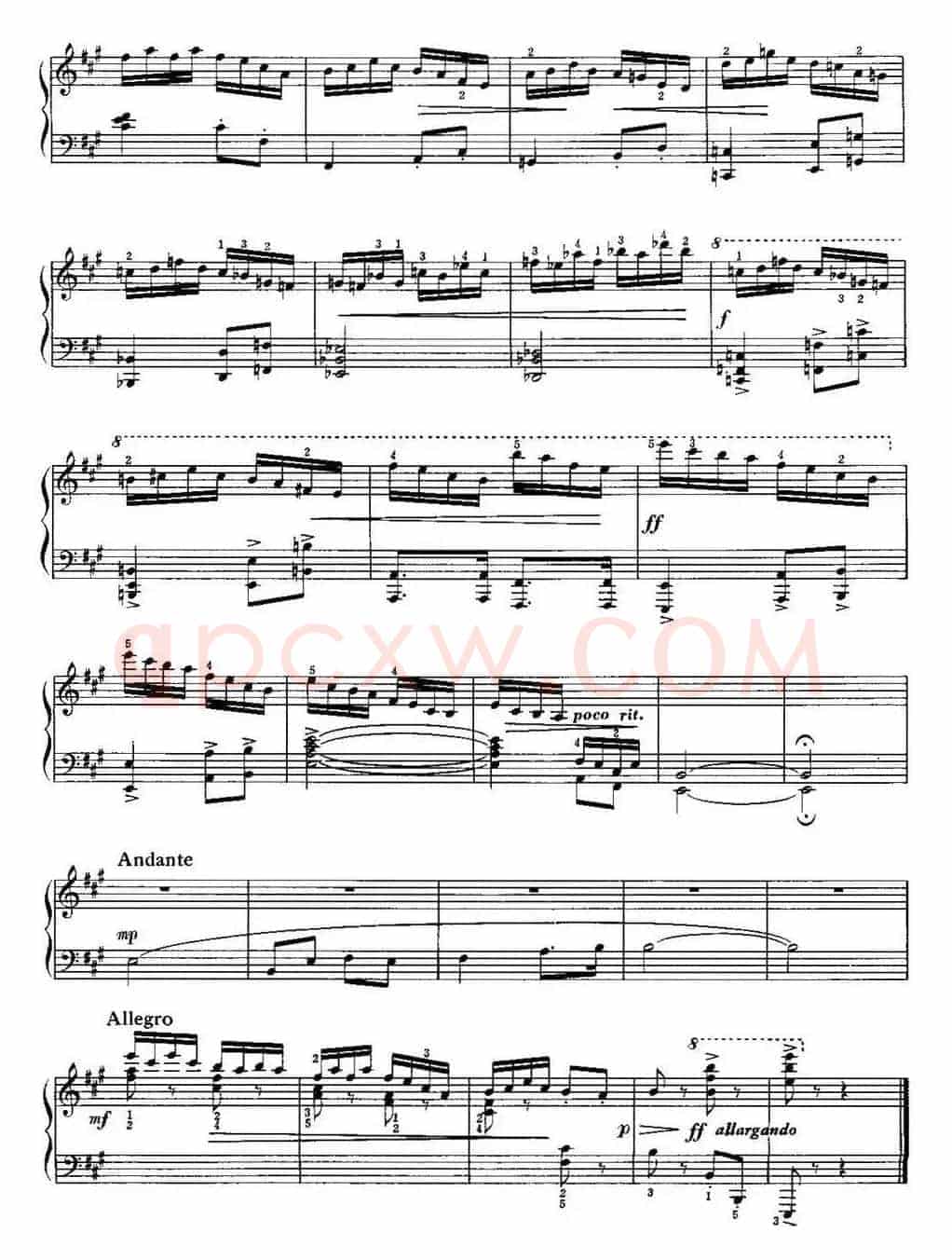 中国钢琴名曲30首：练习曲