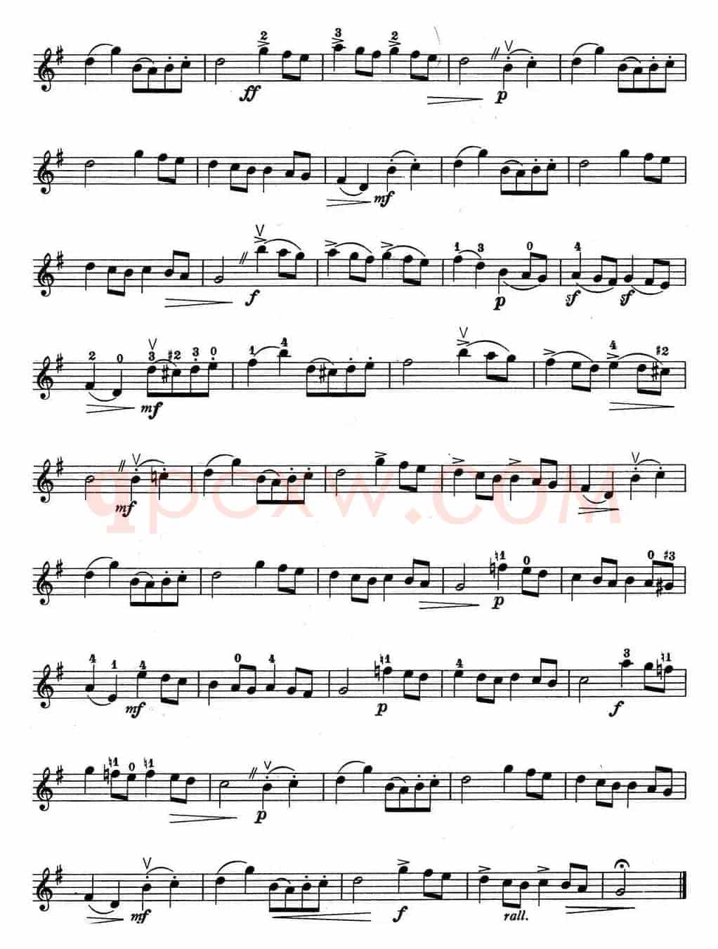 铃木小提琴教材第三册（Suzuki Violin School VIOLIN PART VOLUME 3）