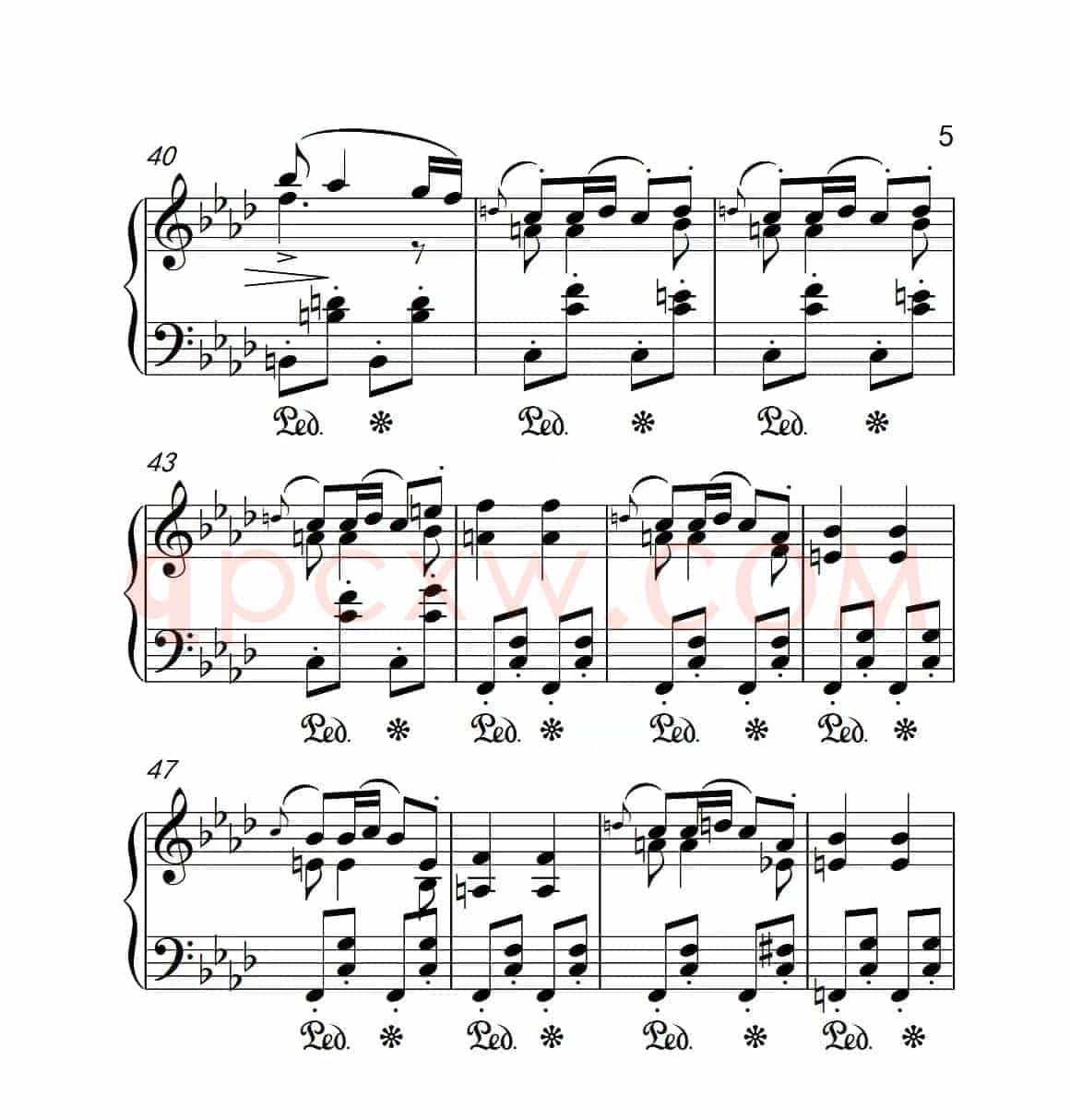 第六级 音乐瞬间（中国音乐学院钢琴考级作品1~6级）