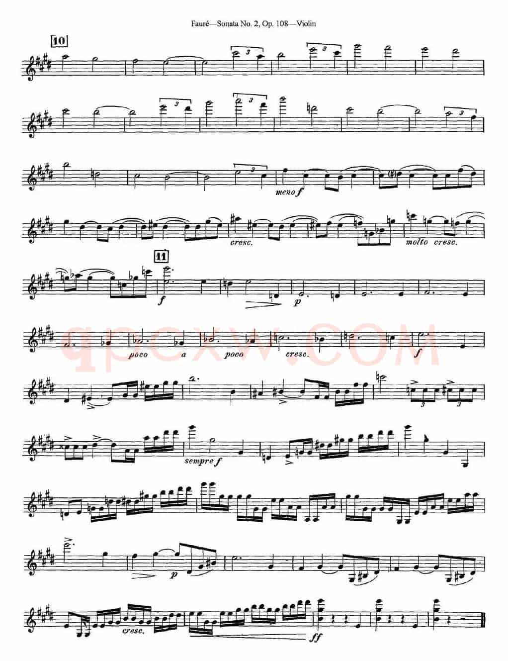Violin Sonata No.2 Op.108