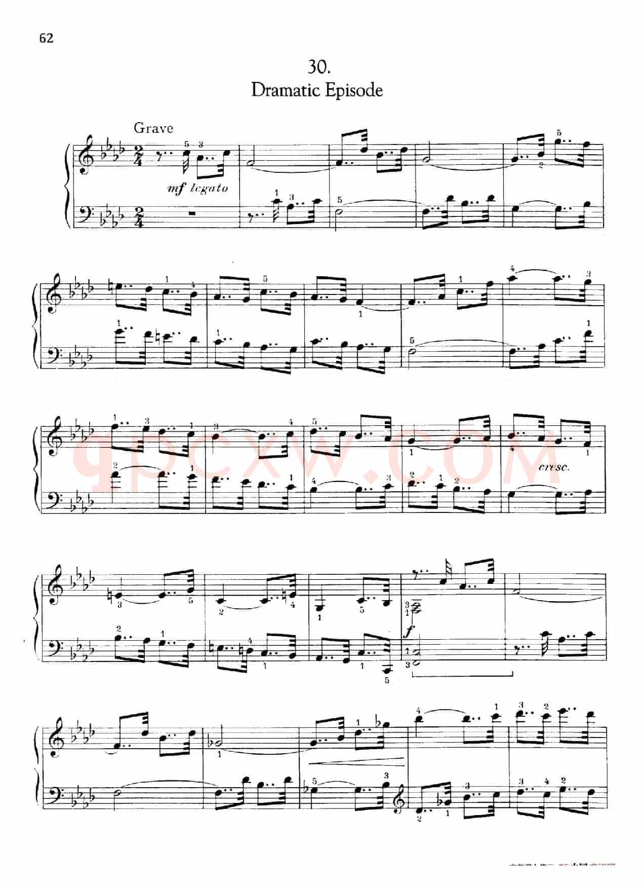 Thirty Pieces For Children Op.27(30首儿童钢琴曲 26—30)
