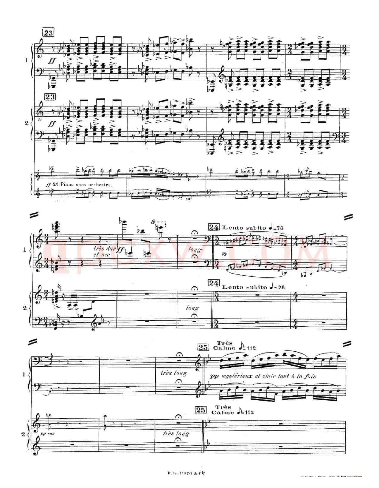 Concerto for 2 Pianos in d Minor(d小调双钢琴协奏曲· 第一乐章)