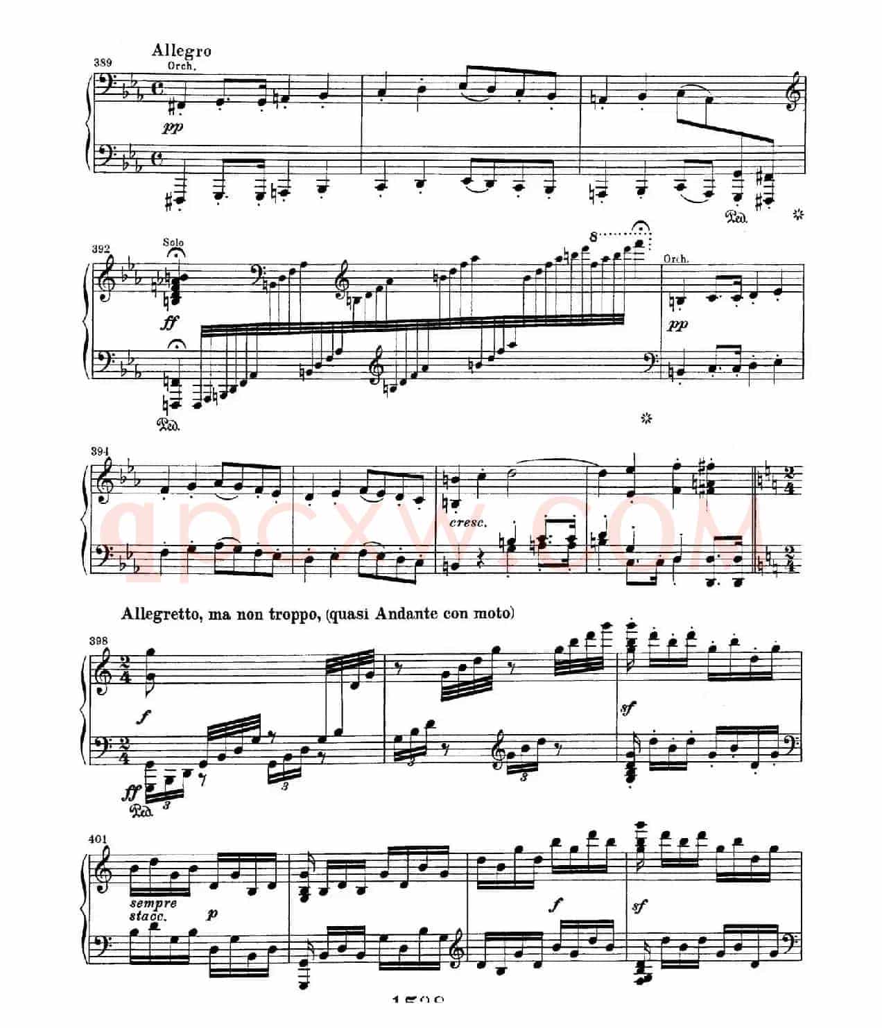 Choral Fantasia in c Minor Op.80(c小调合唱幻想曲·钢琴独奏版)