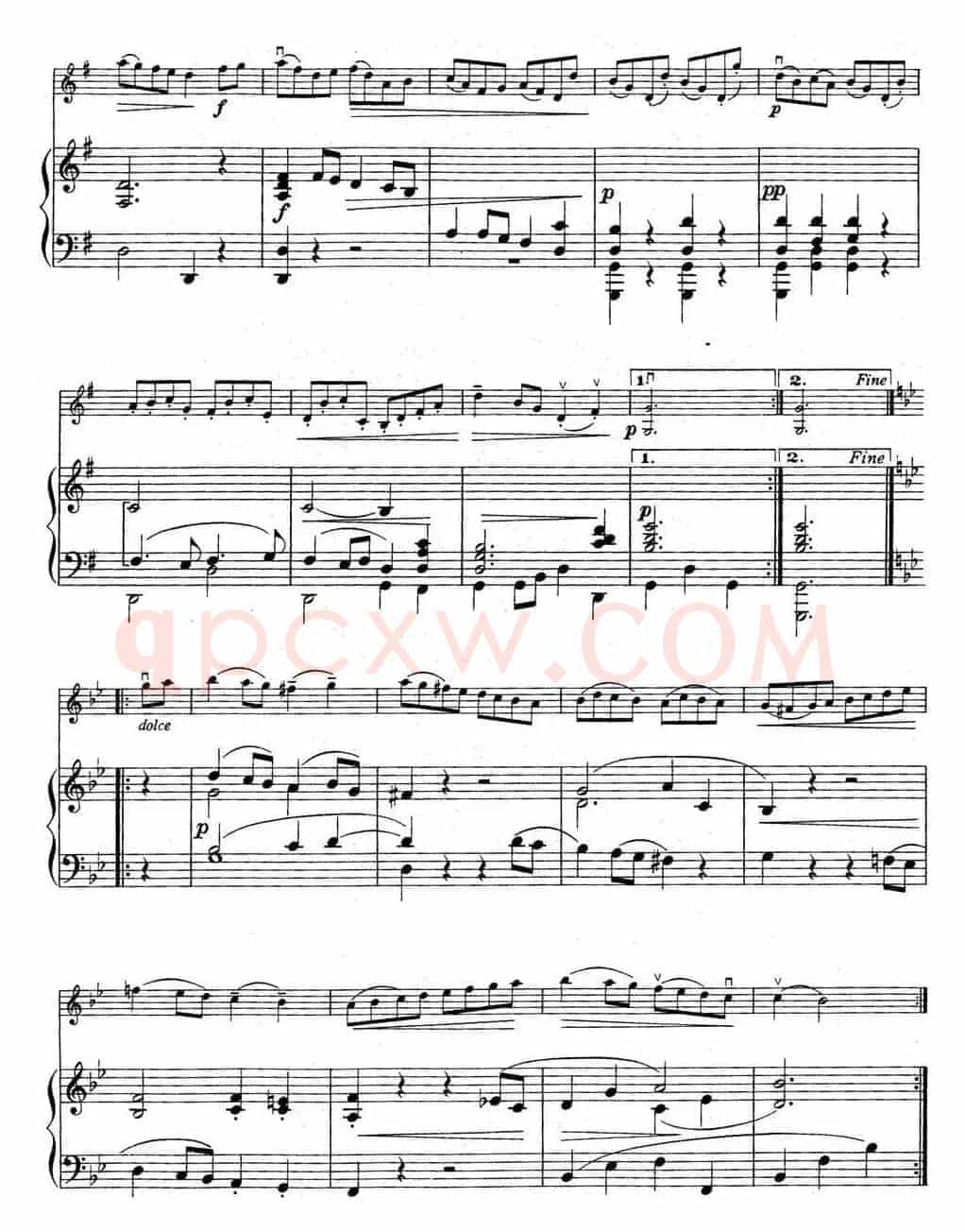 铃木小提琴教材第三册（Suzuki Violin School VOLUME 3）（小提琴+钢琴伴奏）