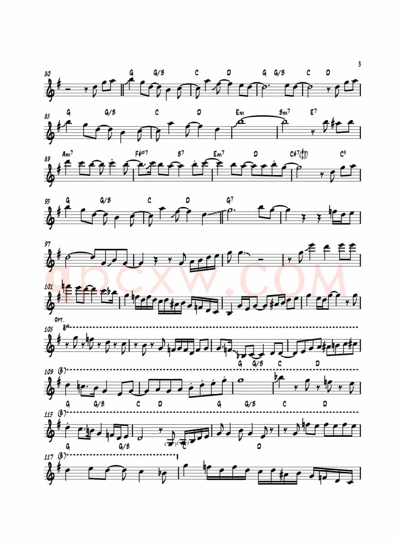Fiesta Loca（中音萨克斯）
