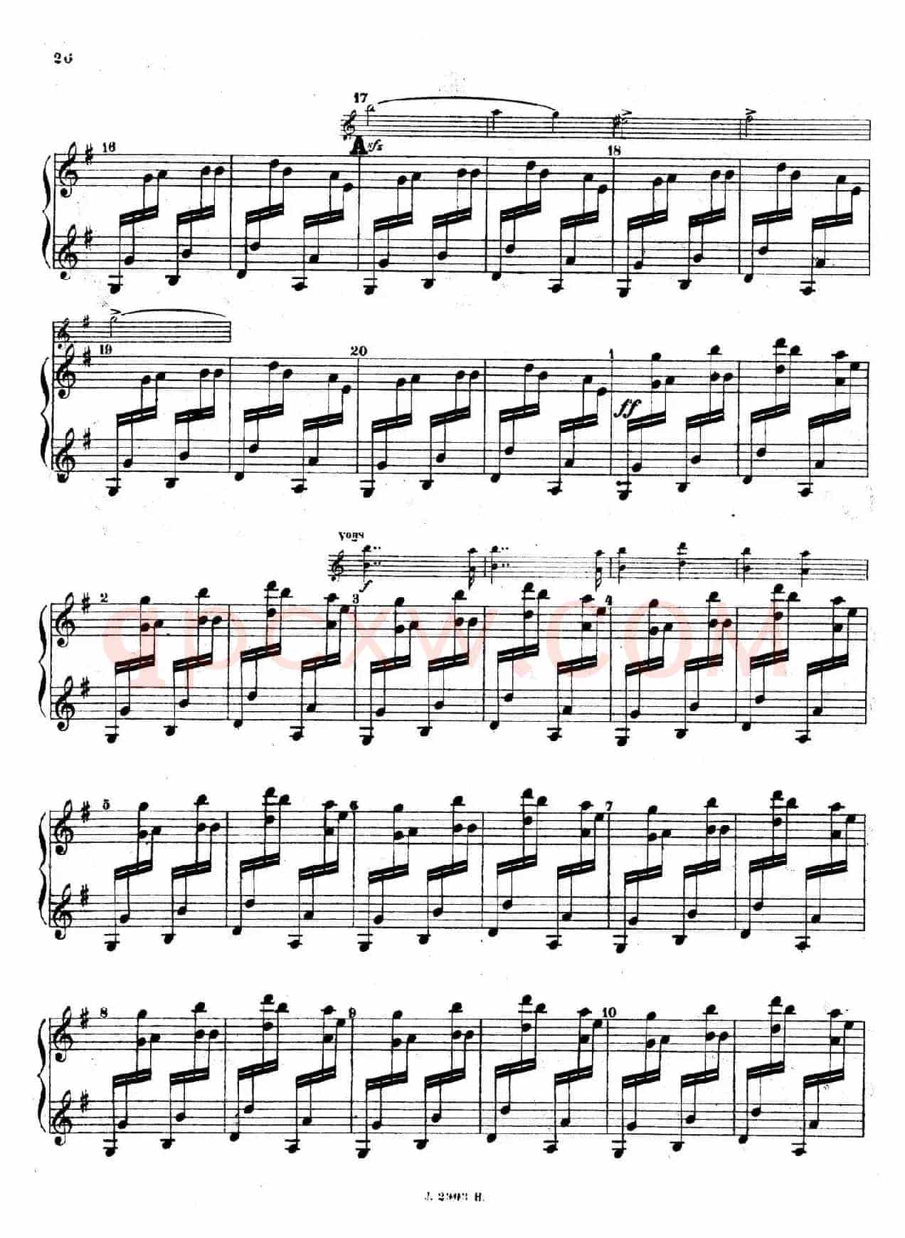 Symphony on a French Mountain Air Op.25(法国山歌交响曲·钢琴独奏·Ⅲ)