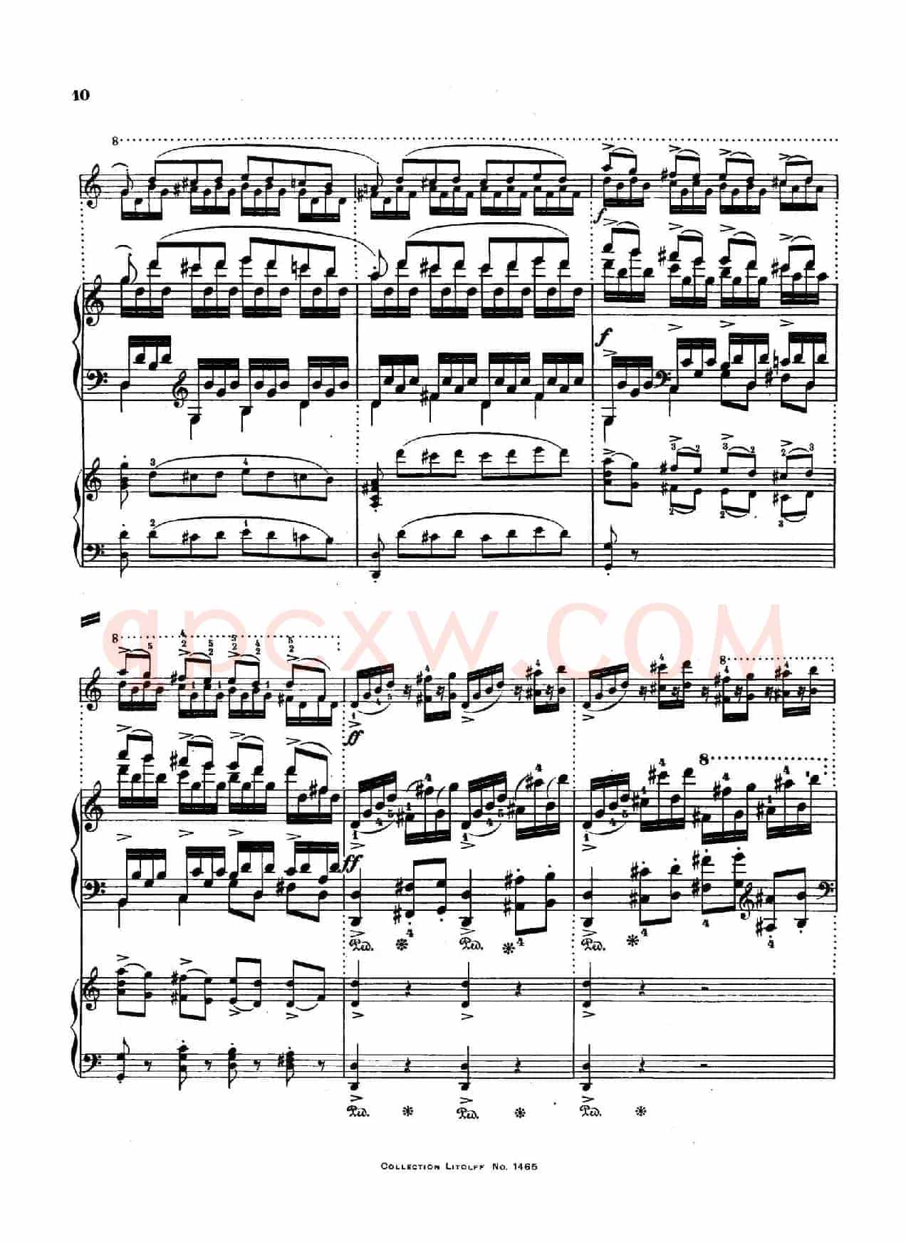 Piano Concerto No.1 in C Major Op.11,(C大调第一钢琴协奏曲·双钢琴)