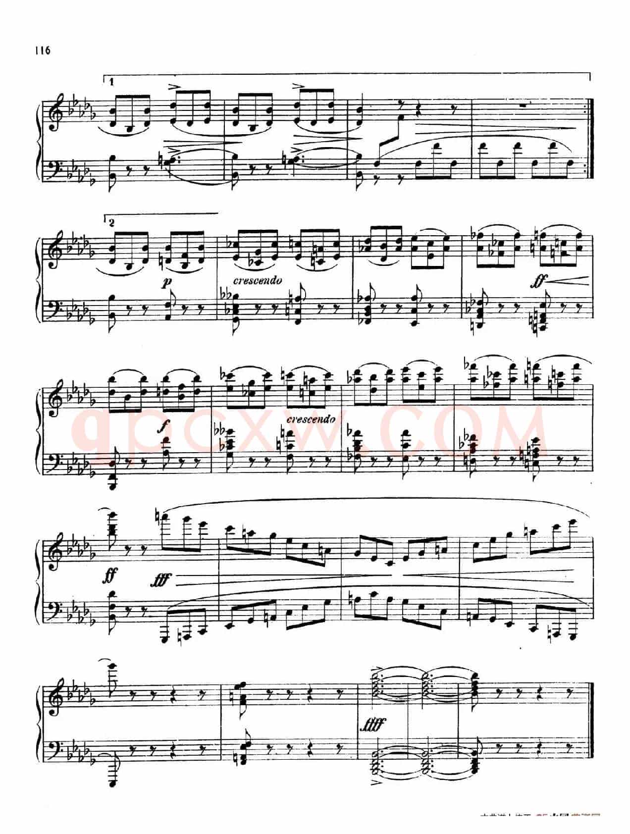 24 Characteristic Pieces Op.36(24首性格小品·22)