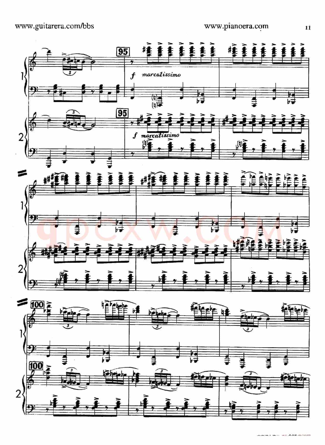 Sabre Dance(马刀舞曲)(双钢琴版)