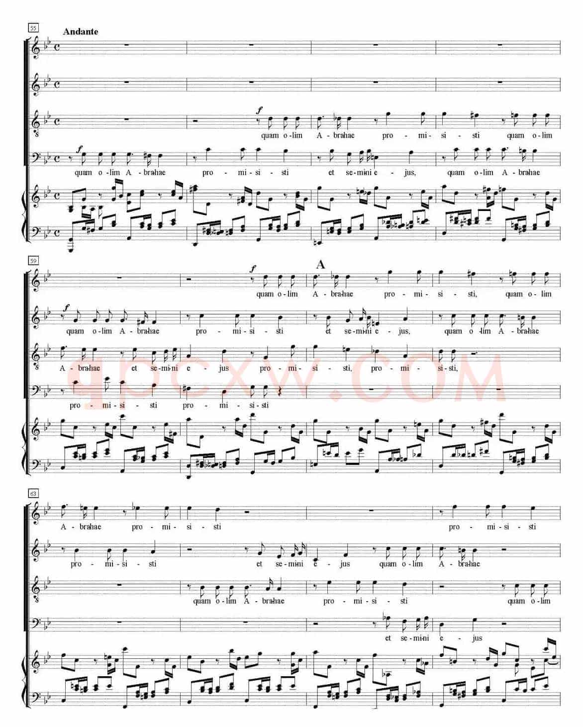 N°9 Hostias（萨克斯四重奏+钢琴伴奏）