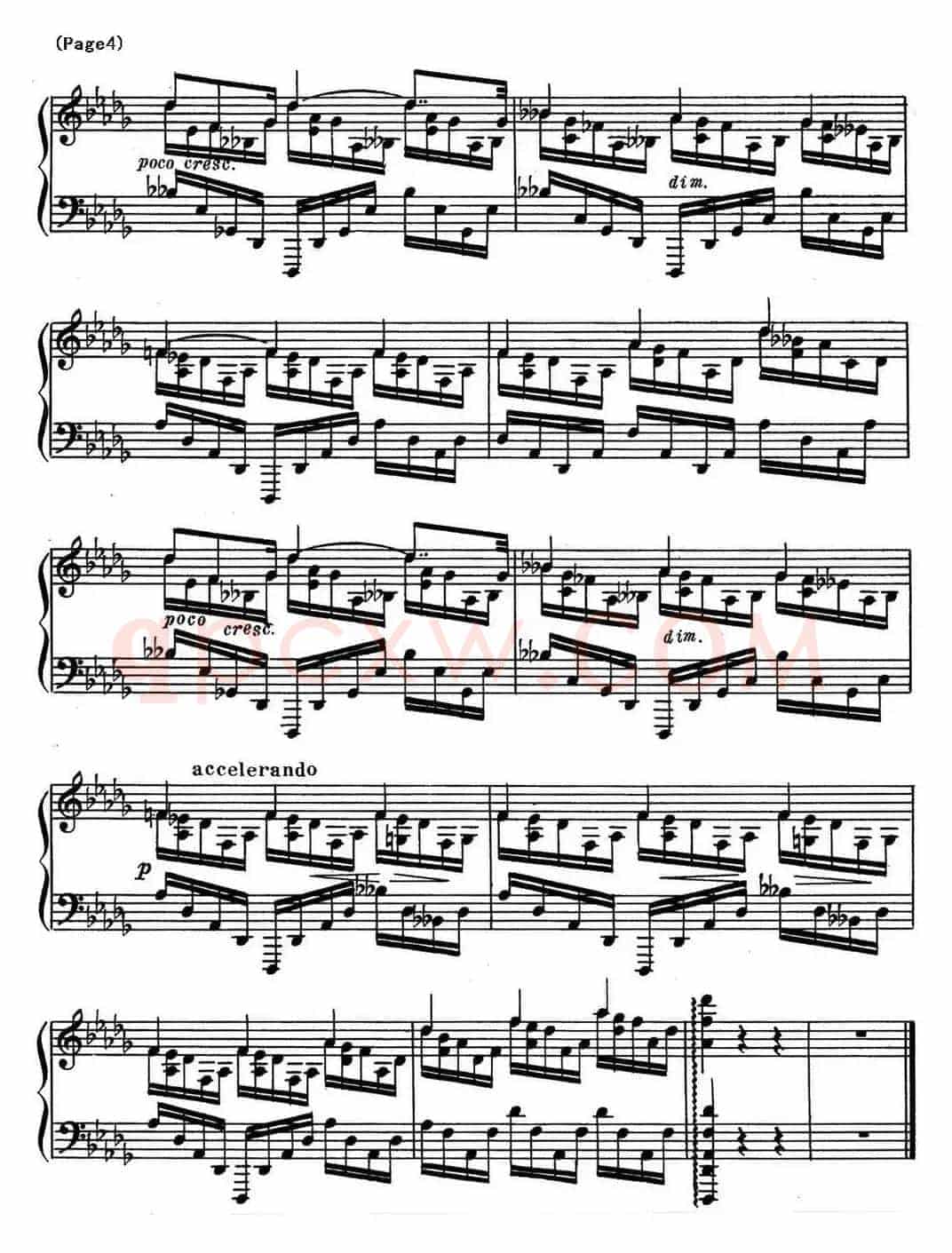 斯克里亚宾8首钢琴练习曲 Op42(No.6 Alexander Scriabin Etudes)