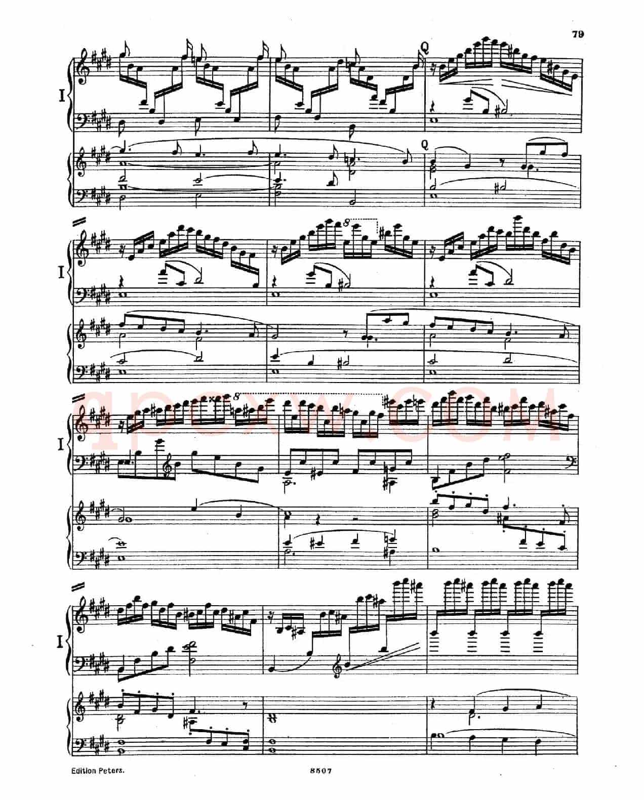 Piano Concerto in E Major Op.59(E大调钢琴协奏曲·双钢琴·第四乐章)
