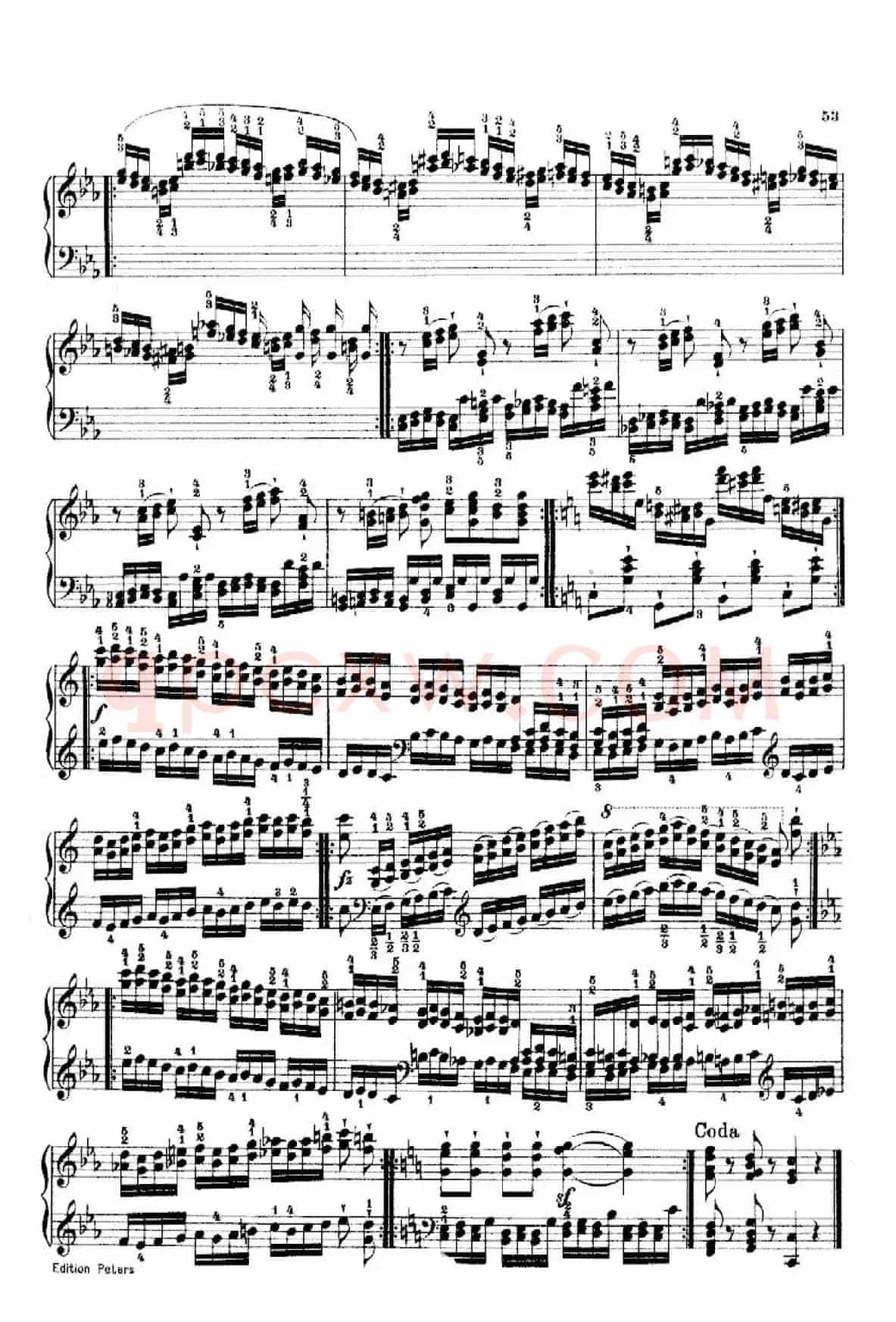 School of the Virtuoso Op.365(60首钢琴高级练习曲·21)