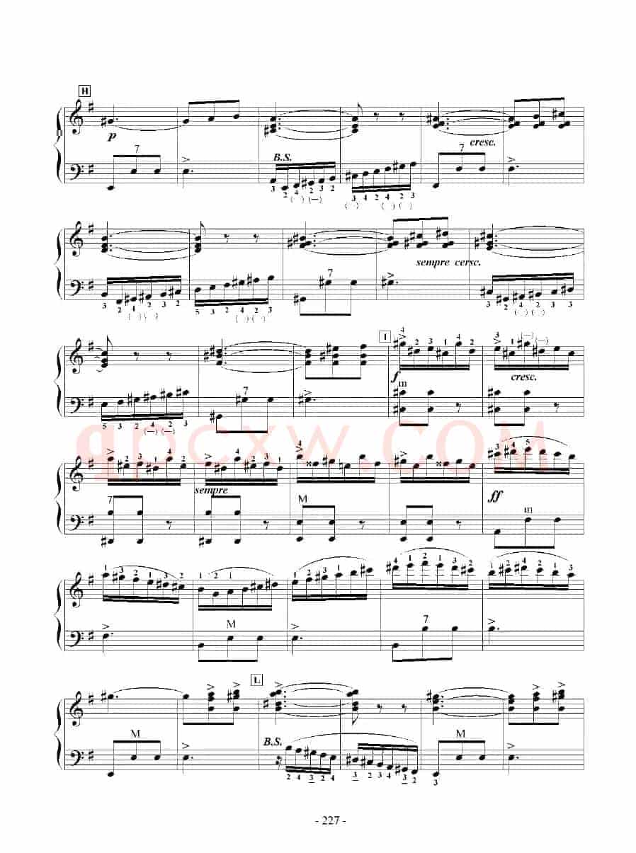 E大调协奏曲（九级练习曲）