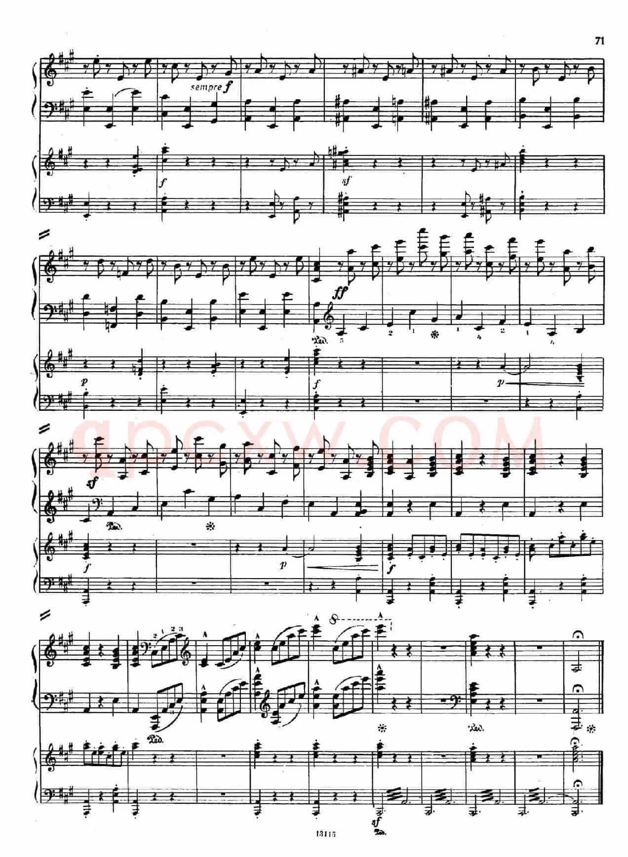 Piano Concerto in a Minor Op.54（a小调钢琴协奏曲·双钢琴）