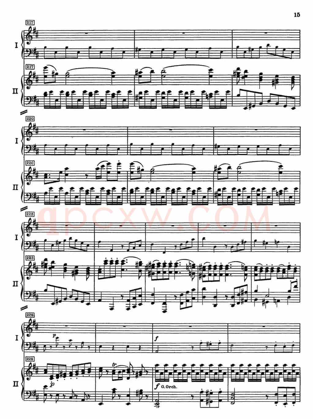 二十八部钢琴协奏曲 No.26（P1-15）