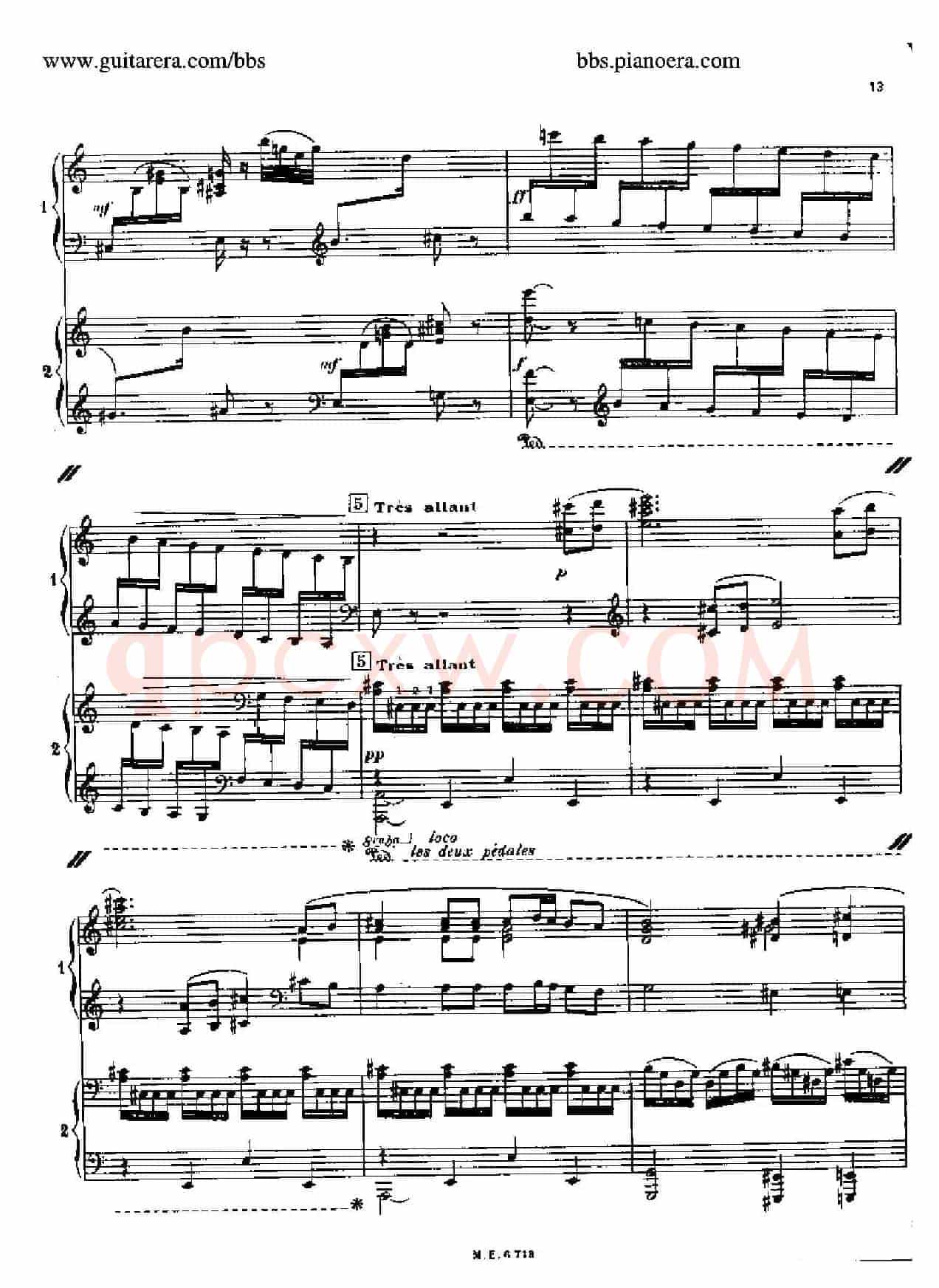 Sonata for Two Pianos(双钢琴奏鸣曲)