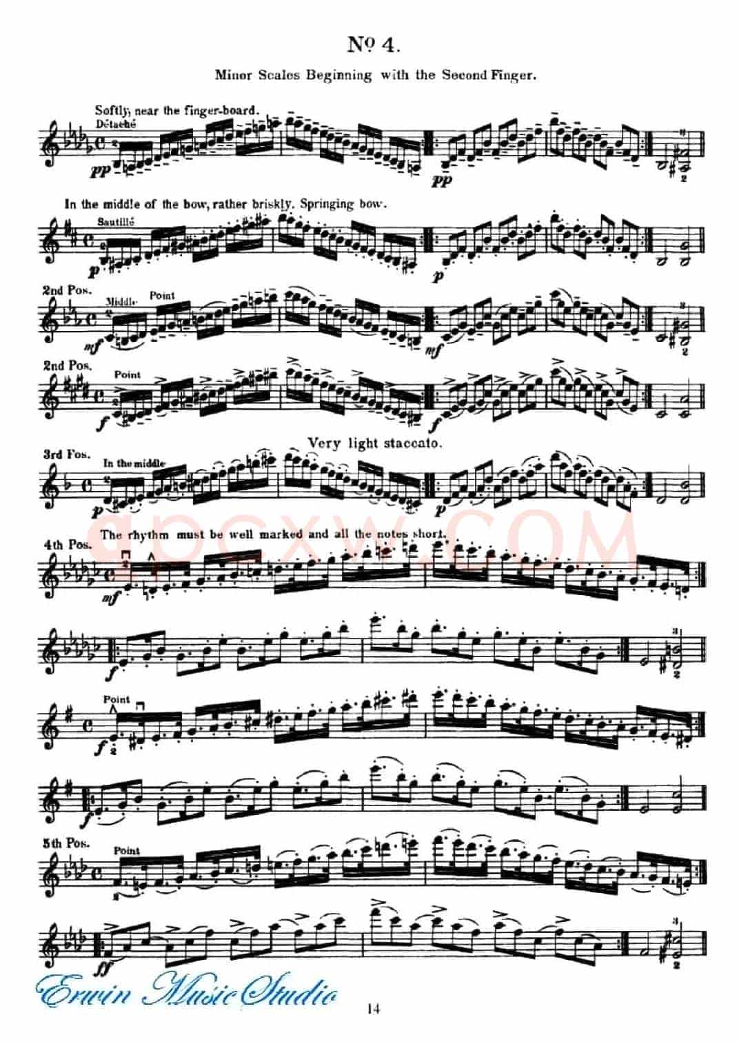 赫利美利《小提琴音阶练习》（Hrimaly《Scale Studies》）