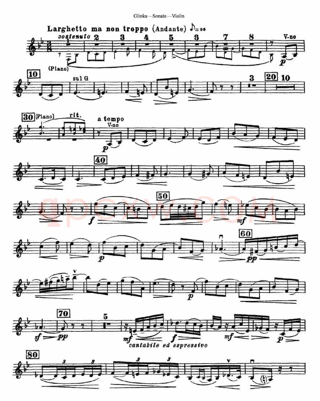 Gli<x>nka Sonata