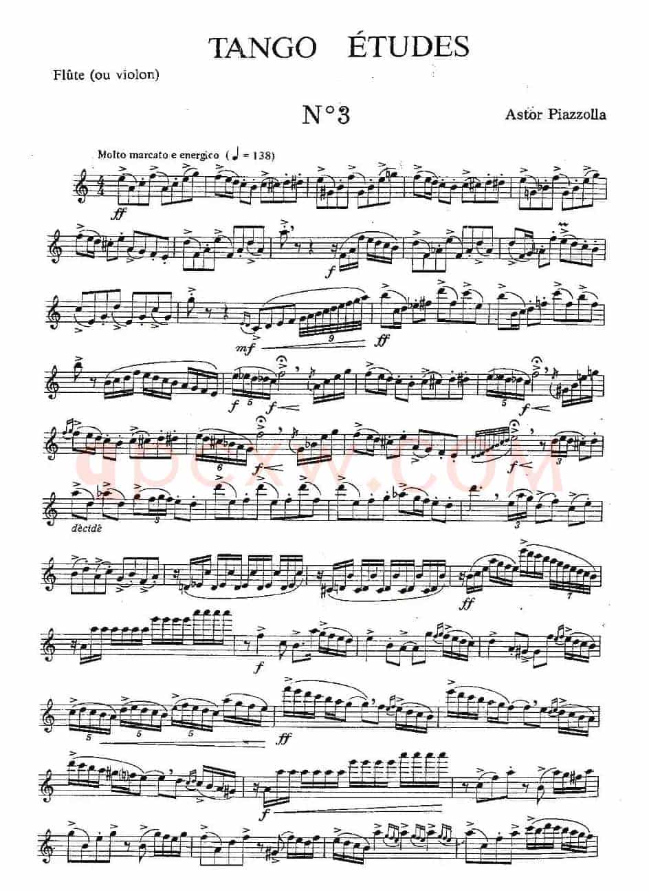 Tango Etudes 之三